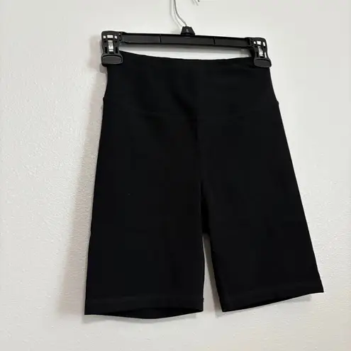 Mate the Label NWT ORGANIC STRETCH BIKER SHORTS Black XS