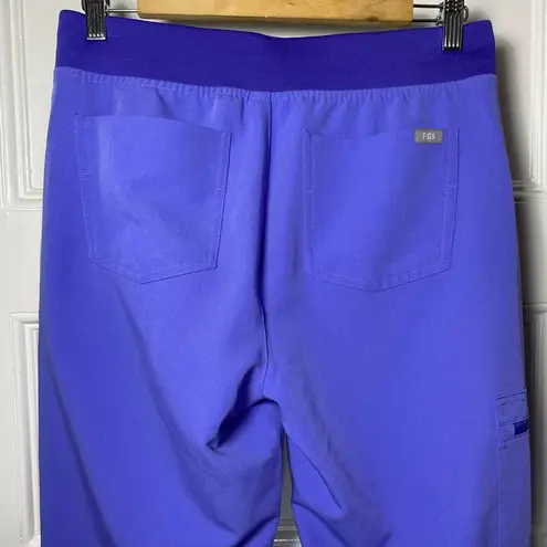 FIGS  | Zamora 6-Pocket Jogger Scrub Pants in Blueberry Purple Size Small TALL