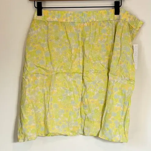 Abound NWT  Yellow Floral Skirt in Pink Multi Tarry Floral - Size: 2X