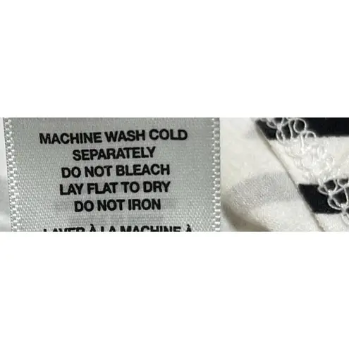 Buffalo David Bitton New Sleeveless Black White Maxi Dress Size M Medium