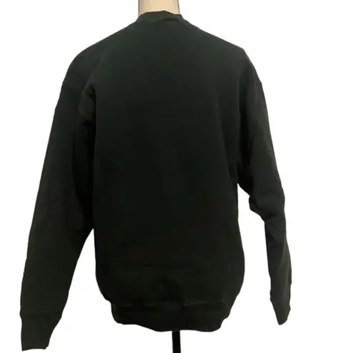 Vintage Green Christmas Tree Sweatshirt Size L