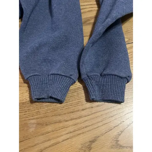 Vintage Gopher Sport Mock Neck Sweatshirt Women's Large Purple Farm Embroidery Blue Size M