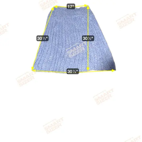 CB Collections Periwinkle Blouse & Skirt Set, Vtg Women's Size 14.5, USA Made Blue