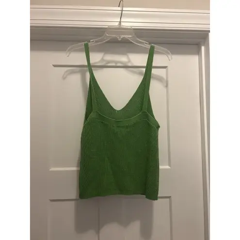 Maeve Anthropologie Everyday Maryanne Sweater Tank Top Green Size Medium Preppy