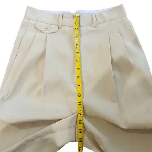 The Frankie Shop Butter Yellow high waisted Pleated Trouser Size XS EUC