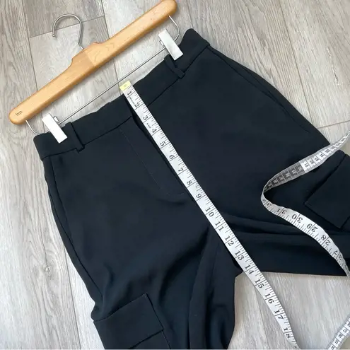 Babaton Aritzia Refined Cargo Pant Black (size 0) high rise streetwear preppy