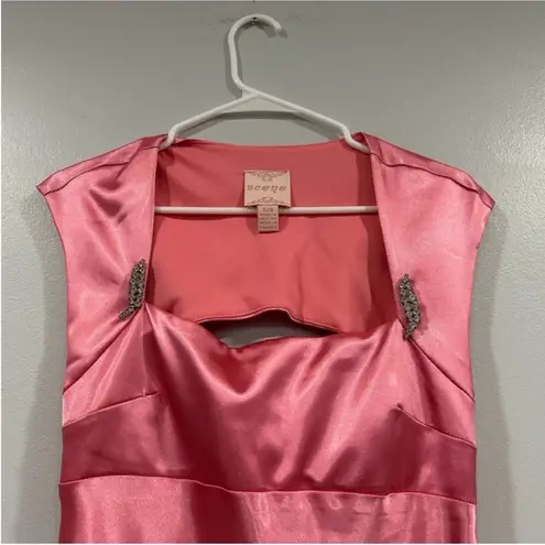 Scene Y2K Pink Back Cut Out Gown Size 5/6