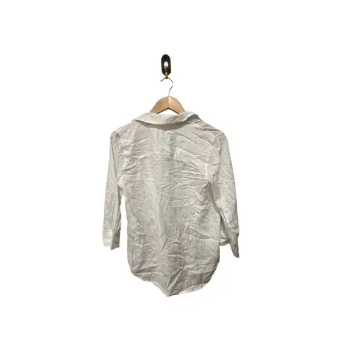 L'Agence camille metallic stripe blouse Size Small