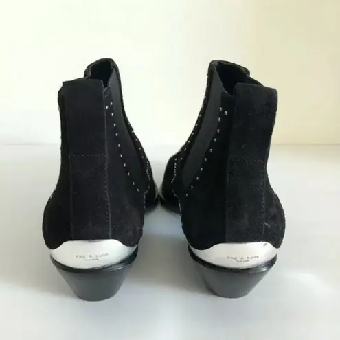 Rag and Bone  WESTIN STUDDED ANKLE BOOTS 36