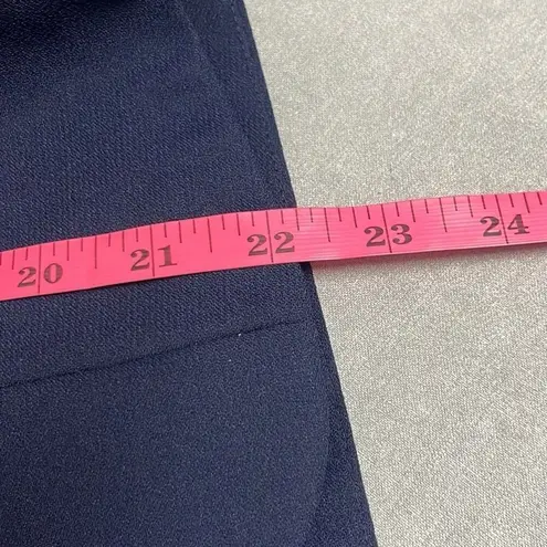 JR Nites by Caliendo Size 10 Jacket Sheer Sleeves Beaded Vest Satin Trim Blue