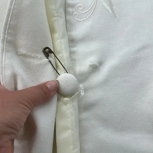 Vintage Executive Collection Blazer & Skirt Set Cream 14