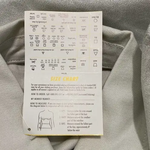 Denim & Co Denim Denim Jean Jacket Metallic Silver XS Extra Small