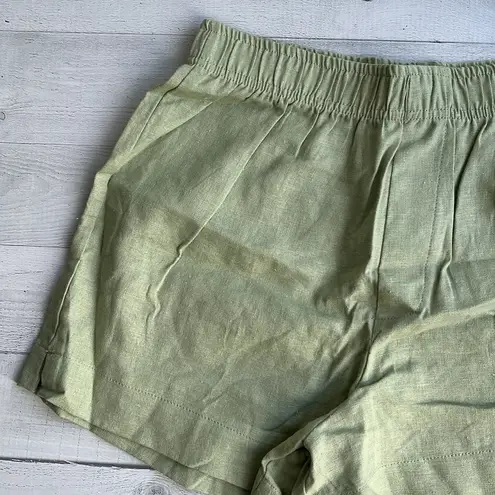 LA Hearts NWT  Light Green Linen Shorts XS