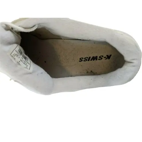 K-Swiss Classic White Sneakers Size 9 low working sneakers, painting C212
