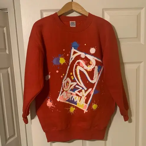 Vintage 'Ozzy Australia' graphic print sweatshirt Size M