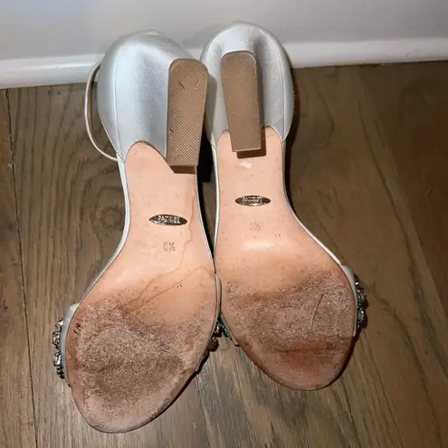 Badgley Mischka Wedge Heels Sz 8.5