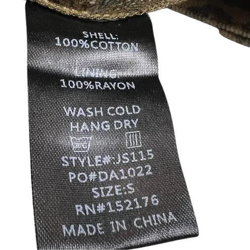 reset by Jane Pocketed Leopard Print Denim Mini Skirt Black