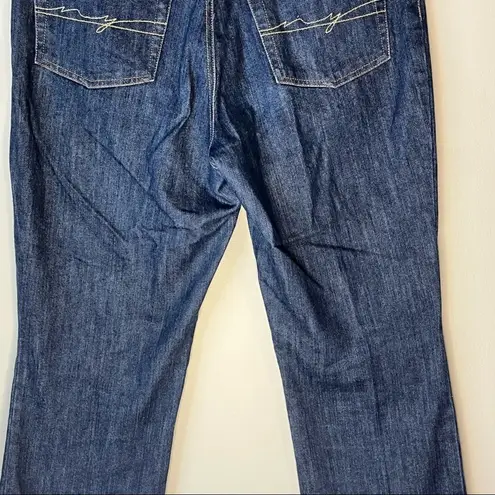 New York & Company Battery Park Bootcut Jean Size 10 Blue