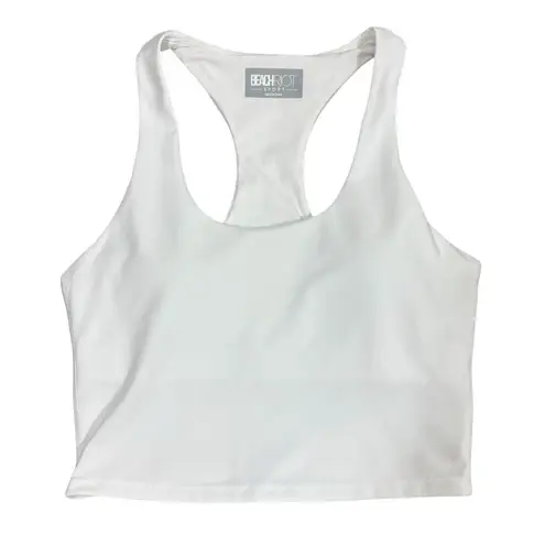 Beach Riot $98 Yara White Sports Bra Tank top XS