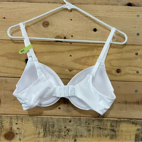 Maidenform  T-shirt Bra Full Coverage 36B White Underwire Convertible Straps