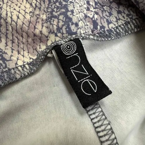 Onzie Snake Print Bike Shorts Size Small