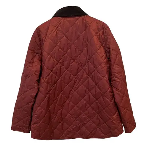 Barbour NWT Pilton Quilted Jacket In Chestnut (US/14)