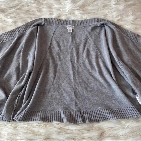 Motherhood Maternity Grey Waterfall Front Cardigan