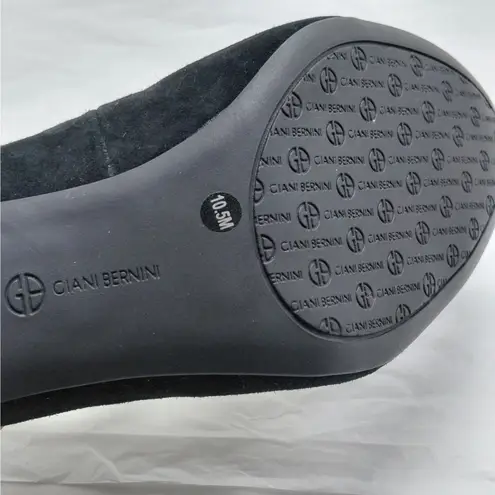 Giani Bernini Velmah Mary Jane Pumps Heels Women's 10.5M Black Suede Whimsigoth