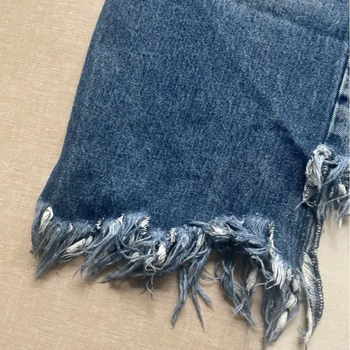 ZARA TRF IX’D Denim Makers Asymmetrical Jean Skirt