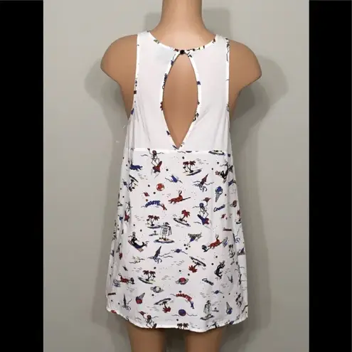 INSIGHT cosmic paradise dress/coverup. New Blue