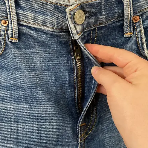 GRLFRND Naomi High Rise cropped distressed Jeans in I will survive wash size 29