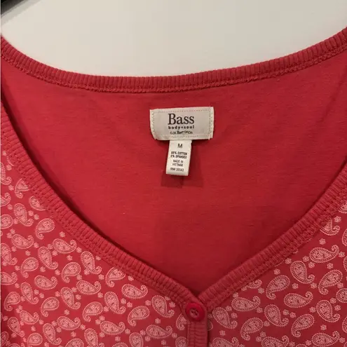 G.H. Bass &Co. Vintage Y2K Bass Body + Soul Paisley Sleep Sun Lounge Beach Dress Cotton Knit M