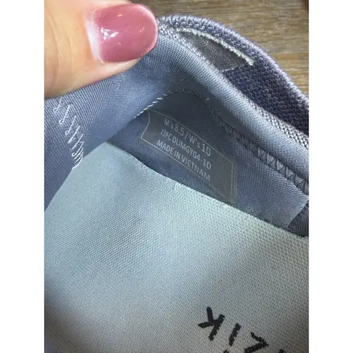 Kizik Women's Lima Gray Knit Lace Up Sneakers Shoes Size M 8.5 W 10