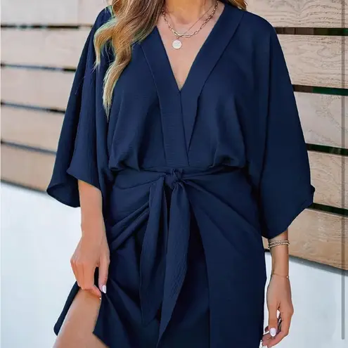 Cupshe  Women's V Neck Summer Dress - Image 3