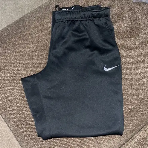Kay Jewelers Nike Drifit Black Elastic Waistband w/ Drawstrings Running Warmup Pant- Large
