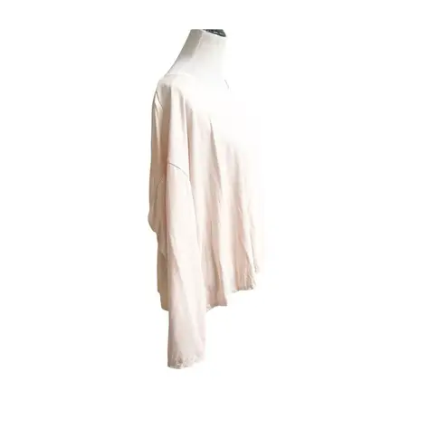 Stylus 3X Women’s Sand Wash Tee Peach Tan NWT Activewear Scoop Neck Modal Blend