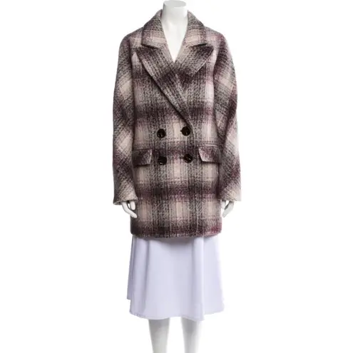 Veronica Beard Veronica Beard Deena Plaid Double-Breasted Dickey Coat