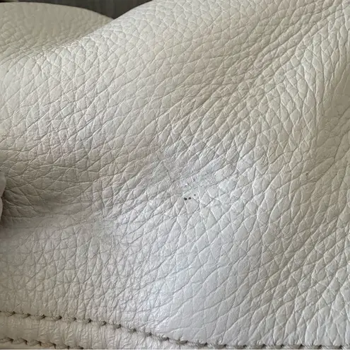 Gucci  Off White Leather Bamboo Jungle Shoulder Bag and dust bag