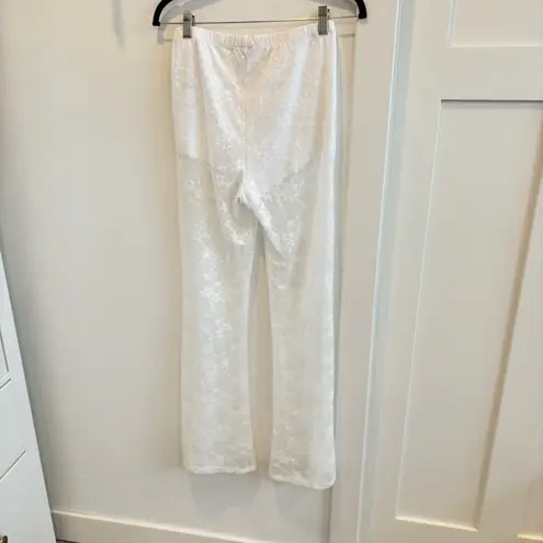 Wild Fable  Womens White Lace Flare Festival Boho Pants NWT Size XXS & M