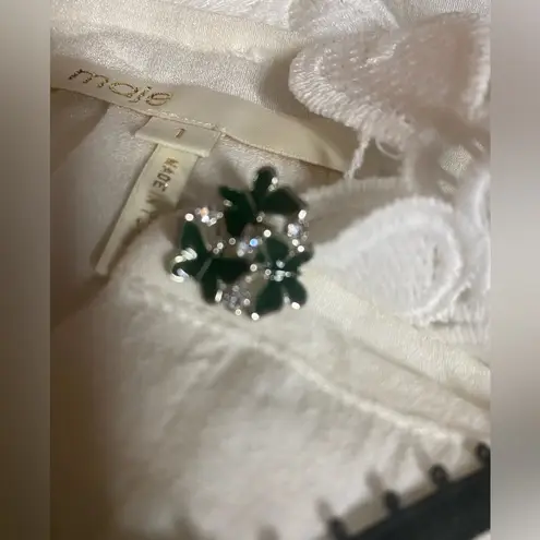 Maje Off White Blouse
1 (XS/S)