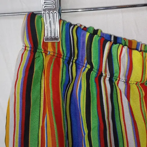 A'Gaci  LJ Hard Candy Striped Sheer Lined Shorts