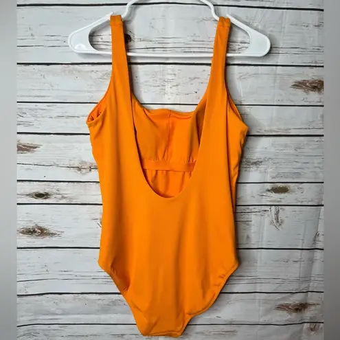 Athleta 🌱 Orange One piece Swimsuit Size M
