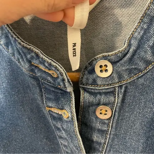 Object Objmanya Denim Blue Jumpsuit Size XS