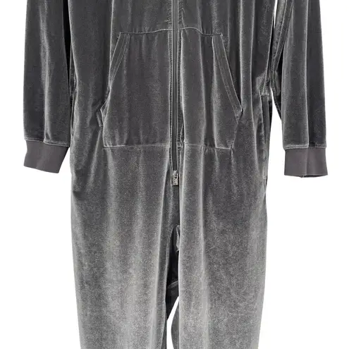 OnePiece Norwegian Cozy Velvet One Piece Jumpsuit Grey Size Medium UNISEX Gray