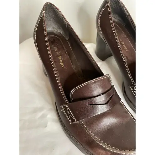 Bare Traps | Women's Brown "Jada" Loafer Heel 3" Size 8.5