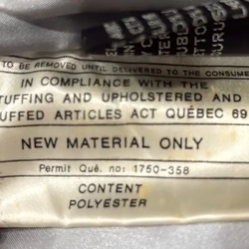 Opera Rabbit Fur Winter Coat Size Medium Gray