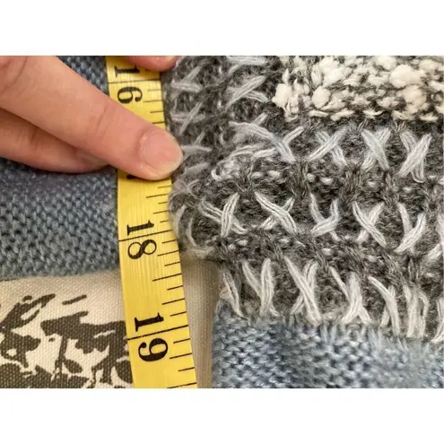 Lety & Me Sherpa Hooded Cardigan Sweater Size Small #2597SX NWT (P2) Blue