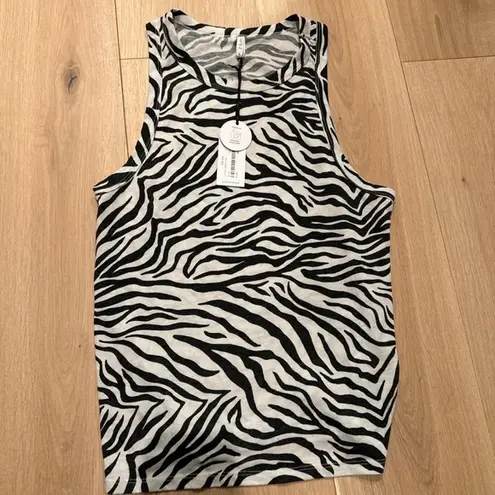 Z Supply NWT  Zebra Print Tank