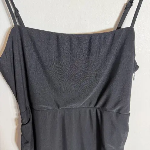 Showpo. Coming For You Mesh Midi Dress Women's 6 Black Formal Cocktail Party