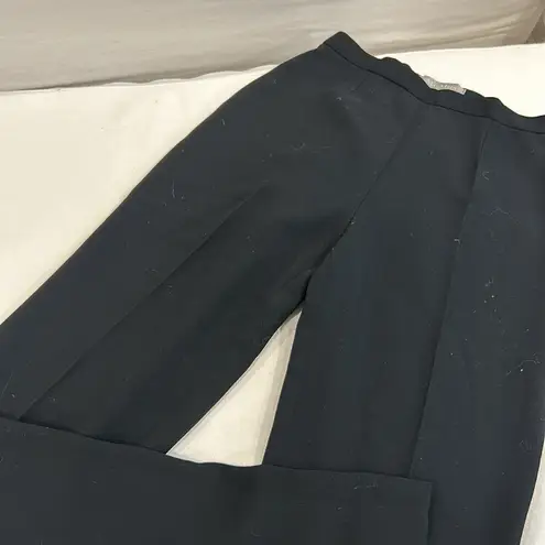 Max Mara  100% Wool Black Trouser Pant Size 6‎